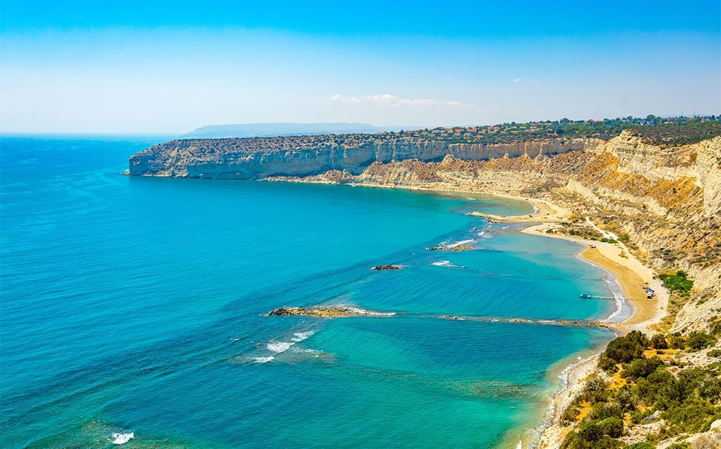Rocky coast of Cyprus