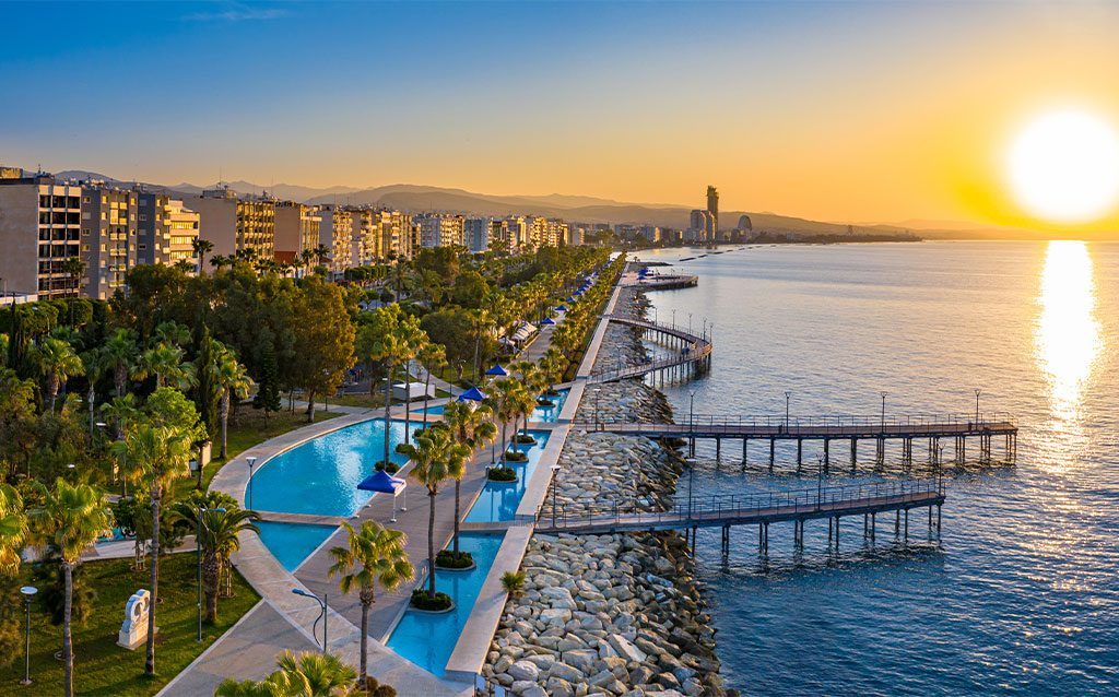 View of Limassol in Cyprus
